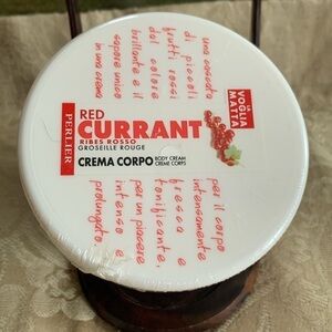 Perlier La Voglia Matta-Red Currant Body Cream 10.5oz